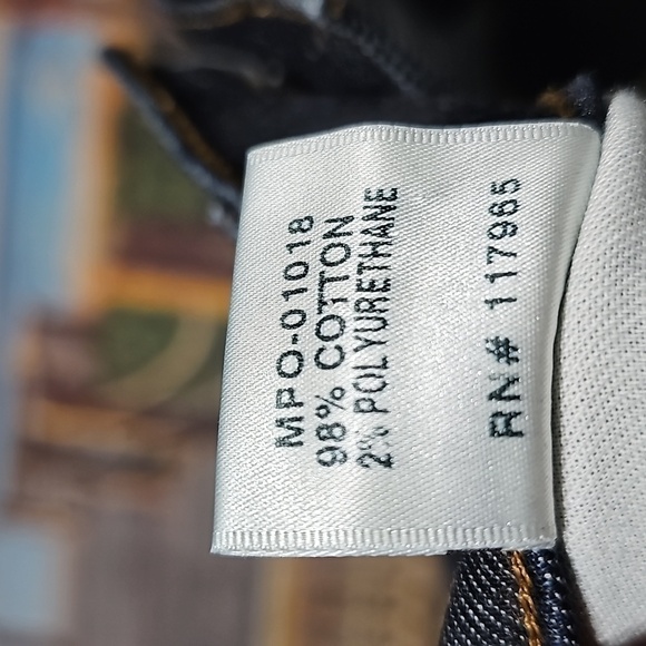 J Brand Dark Wash Mick Slim Skinny Jeans Size 28 - Picture 7 of 8